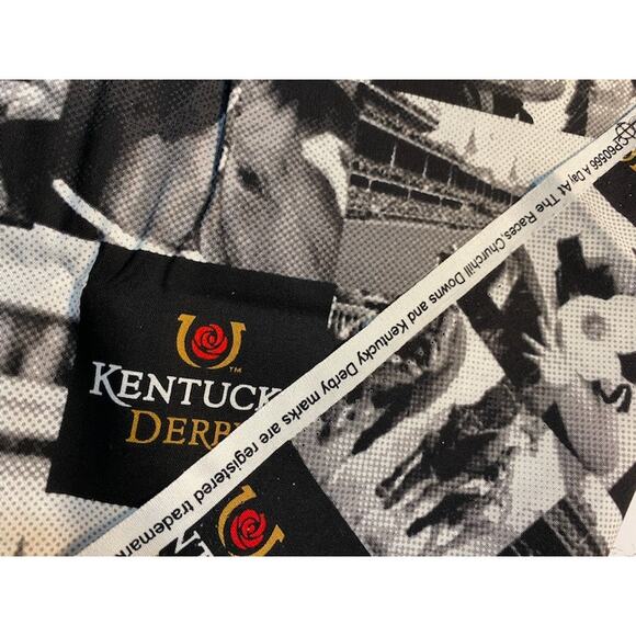 KENTUCKY DERBY Fabric Cotton BTHY A Day At The Races Churchill Downs OOP 2015 - Picture 2 of 2